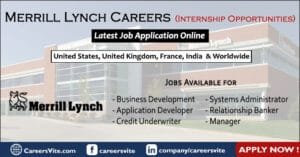 Merrill Lynch Careers 2022 – Current Internships Opportunities