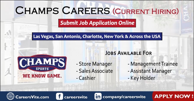 Champs shop sport careers